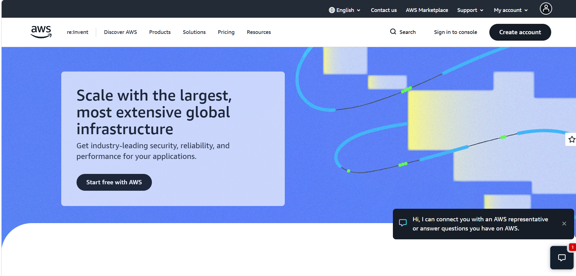 AWS cloud platform preview